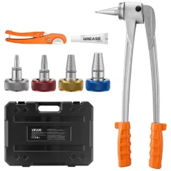 VEVOR PEX Pipe Expander Tool Kit, Manual Tubing Expansion Tool for 3/8
