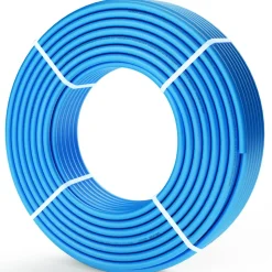 VEVOR PEX Pipe 1/2 Inch, 300 Feet Length PEX-B Flexible Pipe Tubing for Potable Water, Pex Water Lines for Hot/Cold Water & Easily Restore, Plumbing Applications with Free Cutter & Clamps ,Blue