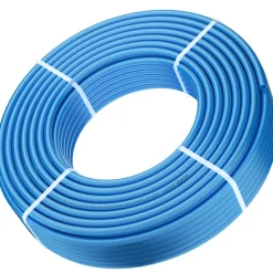 VEVOR PEX Pipe 1/2 Inch, 300 Feet Length PEX-B Flexible Pipe Tubing for Potable Water, Pex Water Lines for Hot/Cold Water & Easily Restore, Plumbing Applications with Free Cutter & Clamps ,Blue