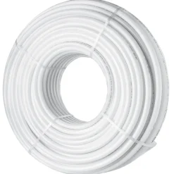 VEVOR PEX Pipe 3/4 Inch, 500 Feet Length PEX-B Flexible Pipe Tubing for Potable Water, Pex Water Lines for Hot/Cold Water & Easily Restore, Plumbing Applications with Free Cutter & Clamps ,White