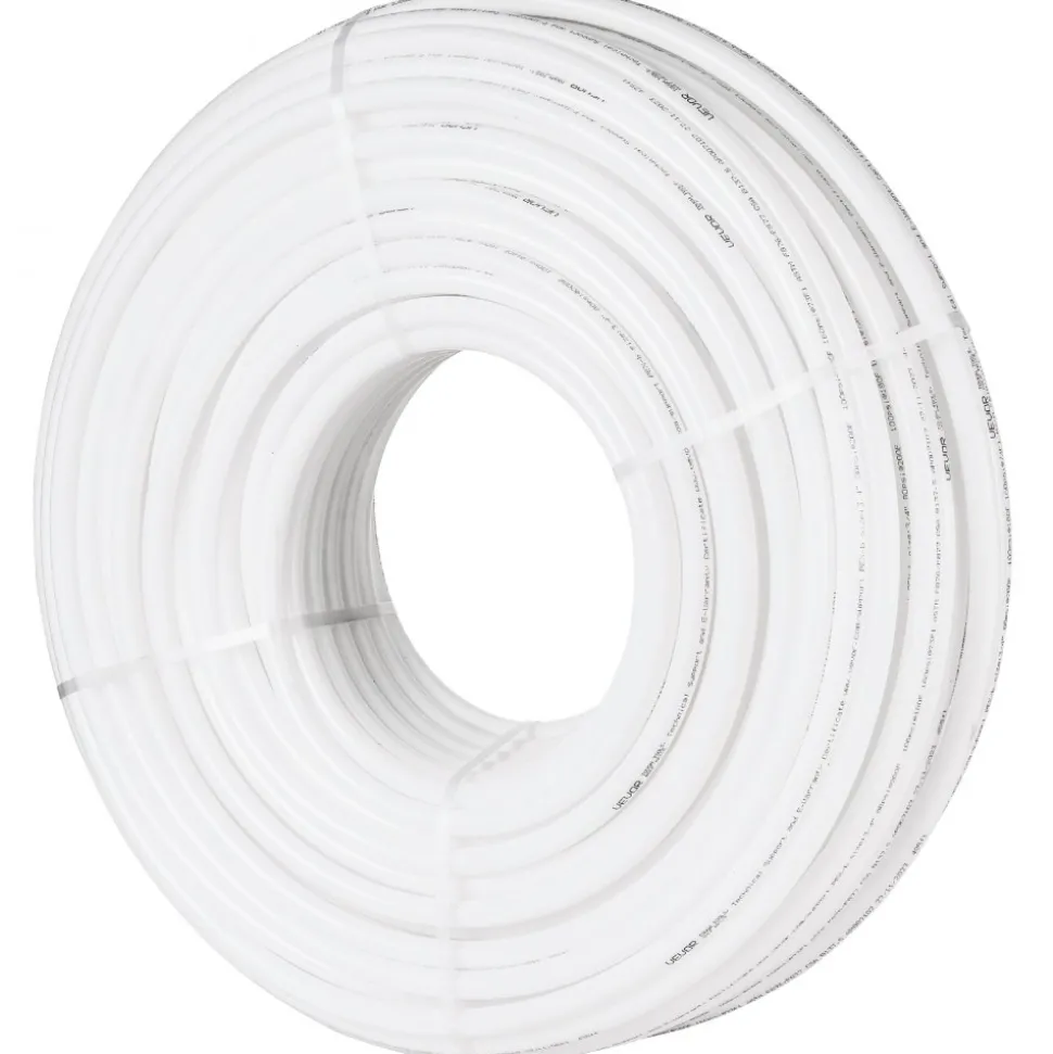 VEVOR PEX Pipe 3/4 Inch, 500 Feet Length PEX-B Flexible Pipe Tubing for Potable Water, Pex Water Lines for Hot/Cold Water & Easily Restore, Plumbing Applications with Free Cutter & Clamps ,White