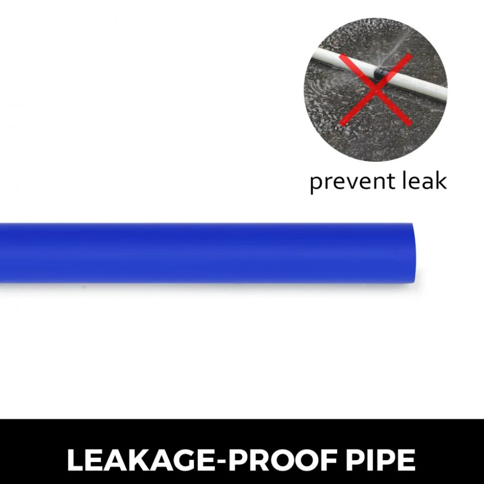 VEVOR 3/4" PEX Tubing 300Ft Non-Barrier PEX Pipe Blue Pex-b Tube Coil for Hot and Cold Water Plumbing Open Loop Radiant Floor Heating System PEX Tubing (3/4" Non-Barrier, 300Ft/Blue)