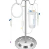 VEVOR Phlebotomy Practice Kit, Dark Skin IV Practice Kit Venipuncture Learning Phlebotomy Practice Arm Kit with Infusion Stand for Nurse, Medical Students