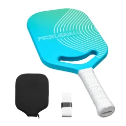 VEVOR Pickleball Paddle with Aero Throat, T700 Carbon Fiber Surface & Honeycomb Core, Professional Pickleball Paddle with Increased Power & Control & Spin, Pickle Ball Racket for Adults, Men & Women