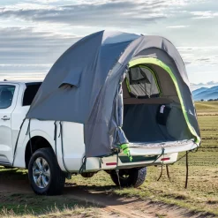 VEVOR Pickup Truck Tent, Fit 5.0-5.2 ft Truck Tents for Camping, Waterproof PU2000mm 2-3 Person Sleeping Truck Bed Tent with Double Layer Design Windows, Sturdy Truck Bed Camper Shell with Storage Bag