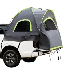 VEVOR Pickup Truck Tent, Fit 5.0-5.2 ft Truck Tents for Camping, Waterproof PU2000mm 2-3 Person Sleeping Truck Bed Tent with Double Layer Design Windows, Sturdy Truck Bed Camper Shell with Storage Bag