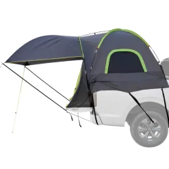 VEVOR Pickup Truck Tent, Fits 5.0-5.2 ft Truck Tents for Camping, Waterproof PU2000 mm 2-3 Person Sleeping Truck Bed Tent, Sturdy Truck Bed Camper Shell with Expandable Awning, Rainfly, Storage Bag