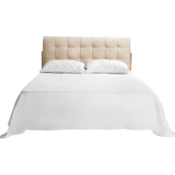 VEVOR 4-Piece Bed Sheet Set - King Size, 100% Brushed Microfiber Bedding Set with 2 Pillowcases, 1 Flat Sheet & 1 Fitted Sheet, Breathable & Wrinkle-Resistant Luxury Bed Sheets for Hotels, Bedrooms