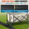 VEVOR 3-Piece Cable Protection Ramp Set, Supports Up to 2,000 lbs Per Axle, Durable Cord Protection for High Foot Traffic Areas, Suitable for Indoors and Outdoors, Ideal for Office, Home, Warehouse