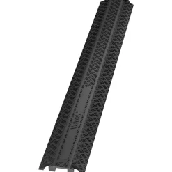 VEVOR 3-Piece Cable Protection Ramp Set, Supports Up to 2,000 lbs Per Axle, Durable Cord Protection for High Foot Traffic Areas, Suitable for Indoors and Outdoors, Ideal for Office, Home, Warehouse
