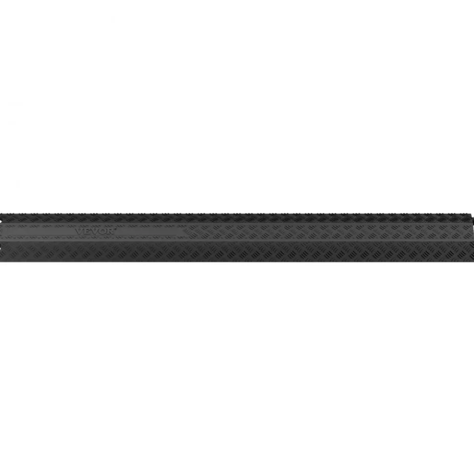VEVOR 3-Piece Cable Protection Ramp Set, Supports Up to 2,000 lbs Per Axle, Durable Cord Protection for High Foot Traffic Areas, Suitable for Indoors and Outdoors, Ideal for Office, Home, Warehouse