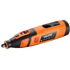 VEVOR 119-Piece Cordless Rotary Tool Kit, DC12V Portable Mini Power Rotary Tool, 28-Level Speed 5000-32000 RPM Multi-Purpose DIY Tools for Engraving, Sanding, Polishing, Carving, Cutting, DIY Crafts