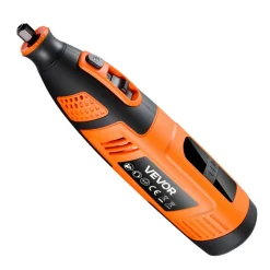 VEVOR 119-Piece Cordless Rotary Tool Kit, DC12V Portable Mini Power Rotary Tool, 28-Level Speed 5000-32000 RPM Multi-Purpose DIY Tools for Engraving, Sanding, Polishing, Carving, Cutting, DIY Crafts