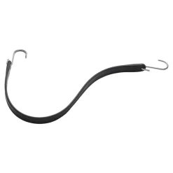 VEVOR 50 Piece Flat Bungee Cord, 19.8 mm Heavy Duty Bungee Straps with Steel S-Hooks, 21