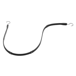 VEVOR 4 Piece Flat Bungee Cord, 20 mm Heavy Duty Bungee Straps with Steel S-Hooks, 40