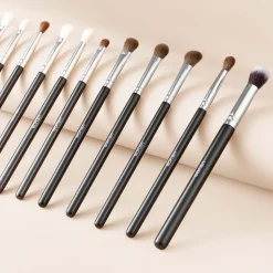 VEVOR 34-Piece Makeup Brush Set, Professional Brushes Kit for Foundation Blending Eyeshadow Concealer Blush - with Soft Bristles, Ergonomic Wood Handle, Travel-Friendly Case Included