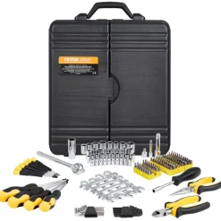 VEVOR 221-Piece Mechanics Tool Set, 1/4