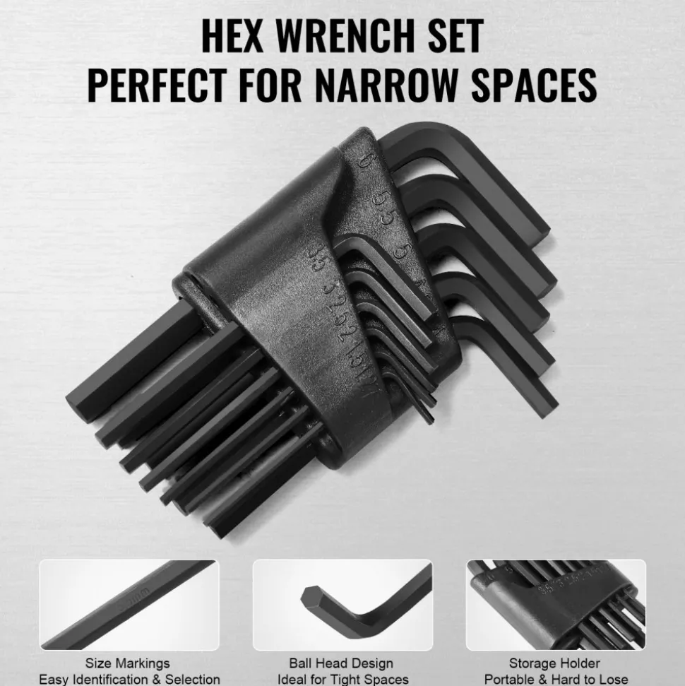 VEVOR 121-Piece Mechanics Tool Set, 1/4" 3/8" 1/2" Drive Sockets, SAE and Metric Mechanic Tool Kit with Bits, Wrenches, Ratchet Handle, Accessories, and Plastic Storage Case, for Automotive Repair