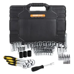 VEVOR 121-Piece Mechanics Tool Set, 1/4