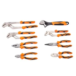 VEVOR 8-Piece Pliers Set, High Carbon Steel, 12