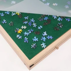 VEVOR 1500 Piece Puzzle Table with Folding Legs, 4 Drawers and Cover, 32.7