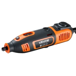 VEVOR 51-Piece Rotary Tool Kit, 200W Mini Power Rotary Tool Corded, 8000-40000RPM Multi-Purpose DIY Tools with Universal Chuck for Engraving, Sanding, Grinding, Polishing, Cutting, DIY Crafts
