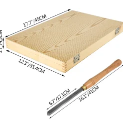 VEVOR 12-Piece Wood Lathe Chisel Set, 3.75
