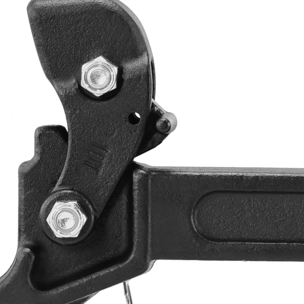 VEVOR Pintle Hook, 20000 lbs Towing Capacity, Pintle Hitch Receiver for 2-inch Hitch Hook Military Receiver, Fits 2.5 to 3-inch Lunette Ring, 15.6-inch Length, Black Powder Coat, for Various Trailers