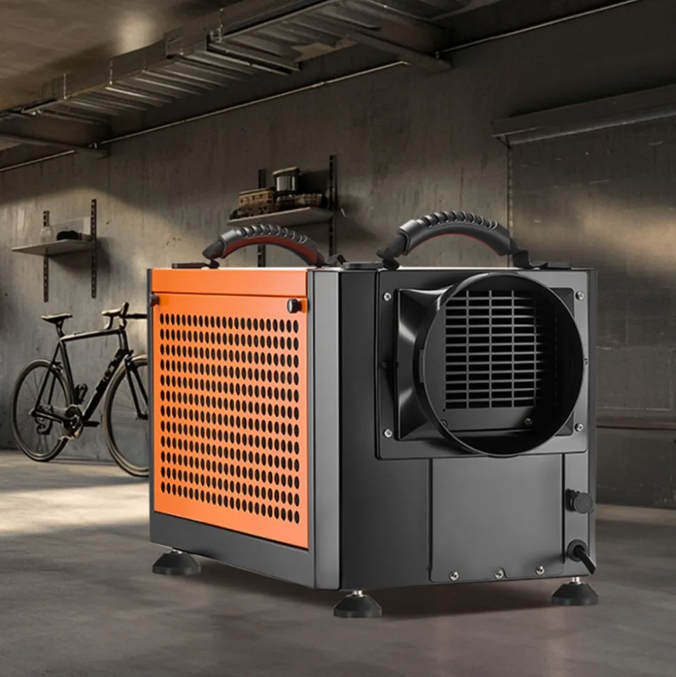 VEVOR 70 Pints Commercial Dehumidifier with Pump, Portable Crawl Space Dehumidifiers for Basement Storage Room Industrial, Auto Defrost/Drainage, Heavy-duty Galvanized Steel, with 2 Drain Hoses