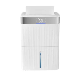 VEVOR 80 Pints Dehumidifier for Home & Basement, Drain Hose for Commercial & Industrial Use, Smart Humidity Control, Low Noise for Large Rooms, Warehouses, Bedrooms & Storage, Large Coverage,White