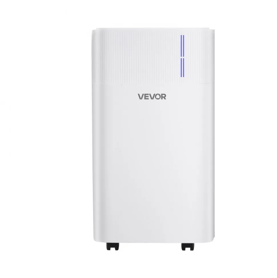 VEVOR 30 Pints Dehumidifier for Home & Basement, Drain Hose for Commercial & Industrial Use, Smart Humidity Control, Low Noise for Large Rooms, Warehouses, Bedrooms & Storage, Large Coverage,White
