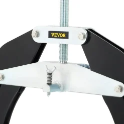 VEVOR Pipe Clamp, 2 to 6 in, High Strength Ultra Clamp with Quick Acting Screws, Steel Pipe Alignment Tool with Lightweight Design, Black