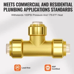 VEVOR Pipe Fittings, 1/2