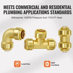 VEVOR Pipe Fittings, 1/2