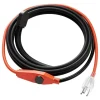 VEVOR Pipe Heating Cable, 6FT 7W/FT Heat Tape for Pipes with Built-in Thermostat, Water Pipe Heat Cable Protects PVC Hose, Metal and Plastic Pipe from Freezing