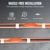VEVOR Pipe Heating Cable, 60FT 7W/FT Heat Tape for Pipes with Built-in Thermostat, Water Pipe Heat Cable Protects PVC Hose, Metal and Plastic Pipe from Freezing