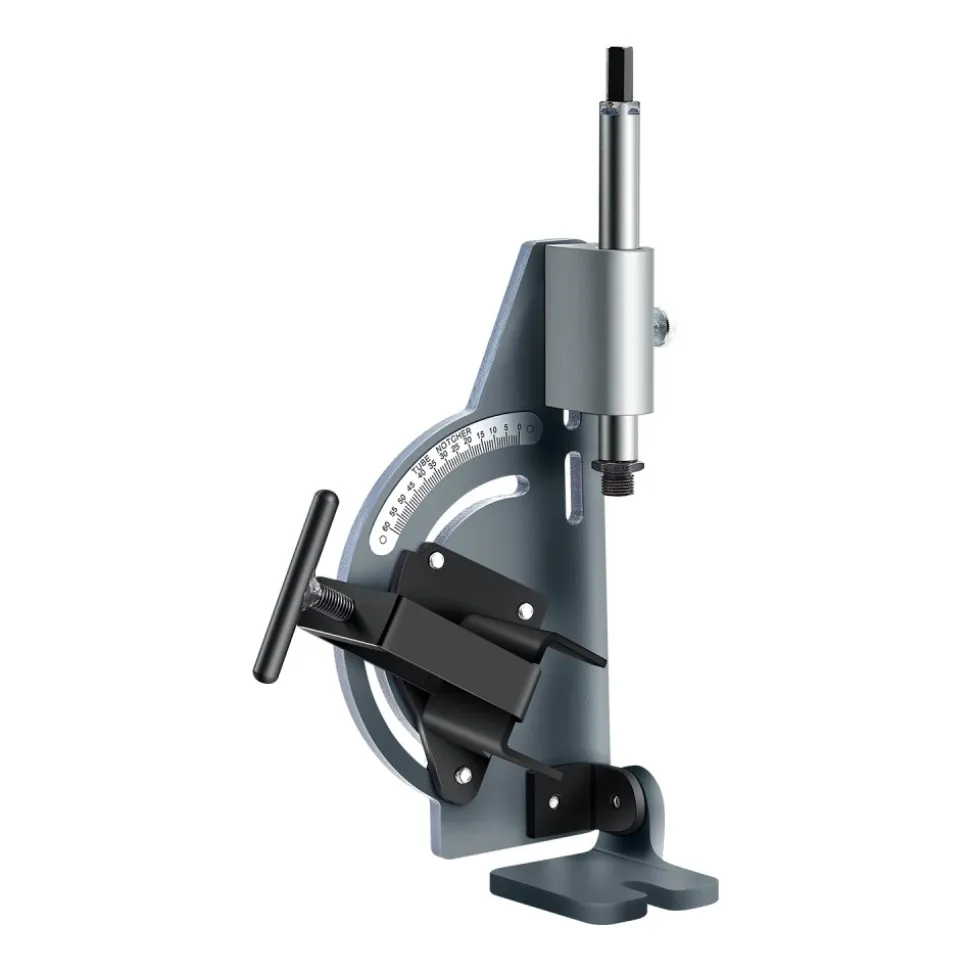 VEVOR Pipe Notcher, Tubing Notcher for 1/2 to 2-inch Pipes, Pipe & Tube Notcher with 0 to 60° Adjustable Angle for Metal, PVC, Wood Pipes, Ideal for Repair Shops, Home Projects, Metalworking