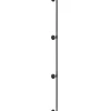 VEVOR Pipe Stair Handrail, 11FT Staircase Handrail, 440LBS Load Capacity Carbon Steel Pipe Handrail, Industrial Pipe Handrail with Wall Mount Support, Round Corner Wall Handrailing for Indoor, Outdoor