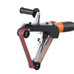 VEVOR Pipe Tube Polisher Sander, 1000W Pipe Belt Sander with 6 Variable Speeds 1100-3200rpm, Professional Belt Sander Grinding Machine with 100PCS Sanding Belts for Burnishing Finishing Rust Removal
