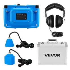 VEVOR Pipe Water Leak Detector for Indoors, 1Hz-10000Hz, 7