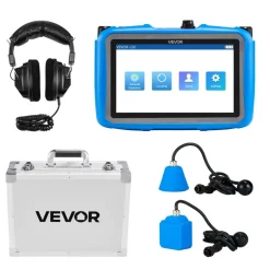 VEVOR Pipe Water Leak Detector for Indoors, 1Hz-10000Hz, 7