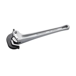 VEVOR Pipe Wrench, 14" Aluminum Straight Pipe Wrench, Automatic Jaw Adjustment, Adjustable Plumbing Wrench, Easy to Carry, Ergonomic Handle, Hangable Design, for Water Pipes, Automotive Repairs