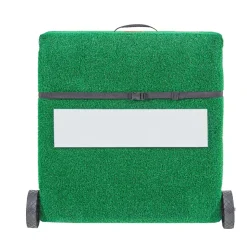 VEVOR Pitching Mound, Portable Baseball Pitcher's Mound, 90 in IIndoor Outdoor Pitching Practice and Training Equipment, Softball Pitching Aids with Antifade Turf, Pitching Rubber, Carry Handles