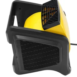 VEVOR Pivoting Utility Fan, 600 CFM High Velocity Floor Blower for Drying, Cooling, Ventilating, Exhausting, 300° Blowing Angle Air Mover, Portable Carpet Dryer Fan for Home, Work Shop