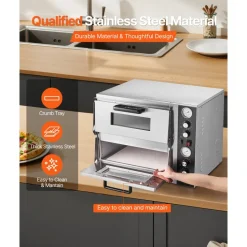 VEVOR Pizza Oven Electric, 18