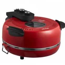 VEVOR Pizza Oven, 14 in Electric Pizza Maker, 1600W Electric Pizzas Cooker with Cordierite Stone, 5-Mode Temperature Control, Viewing Window for Precise Cooking, Heats up to 698 ˚F, for Home Kitchen
