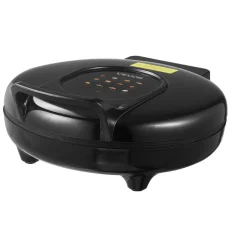 VEVOR Pizza Oven, 12 in Electric Pizza Maker, 1200W Electric Pizzas Cooker with Non-Stick Coating, 180° Open for Dual Side Baking, Heats up to 410 ˚F, Multi-Function Cooking, for Pizzas, Barbecue