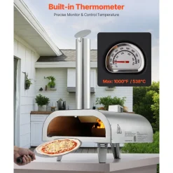 VEVOR Pizza Oven Outdoor, 12