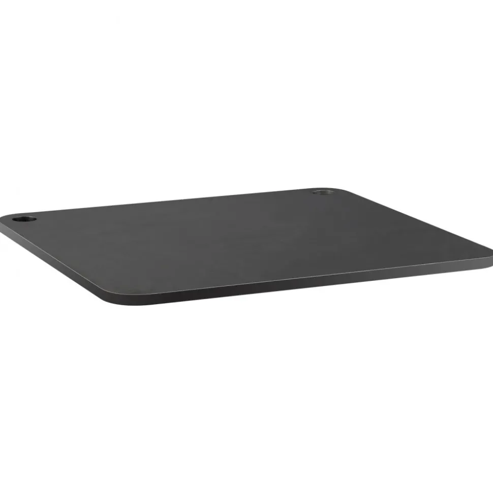 VEVOR Pizza Steel, 16" x 14.5" x 3/8" Pizza Steel Plate for Oven, Pre-Seasoned Carbon Steel Pizza Baking Stone with 20X Higher Conductivity, Heavy Duty Pizza Pan for Outdoor Grill, Indoor Oven