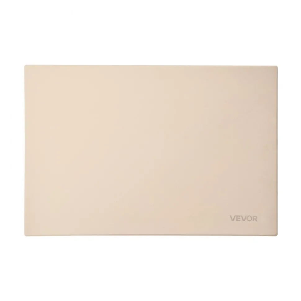 VEVOR Pizza Stone, 22 x 14 x 0.6 in Rectangular Cordierite Pizza Stone, 1450℉ Heat-Resistant Cook Stone, Extra Large Baking-Stone with Metal Peel, Scraper, for Kitchen Bake Oven, BBQ Grill